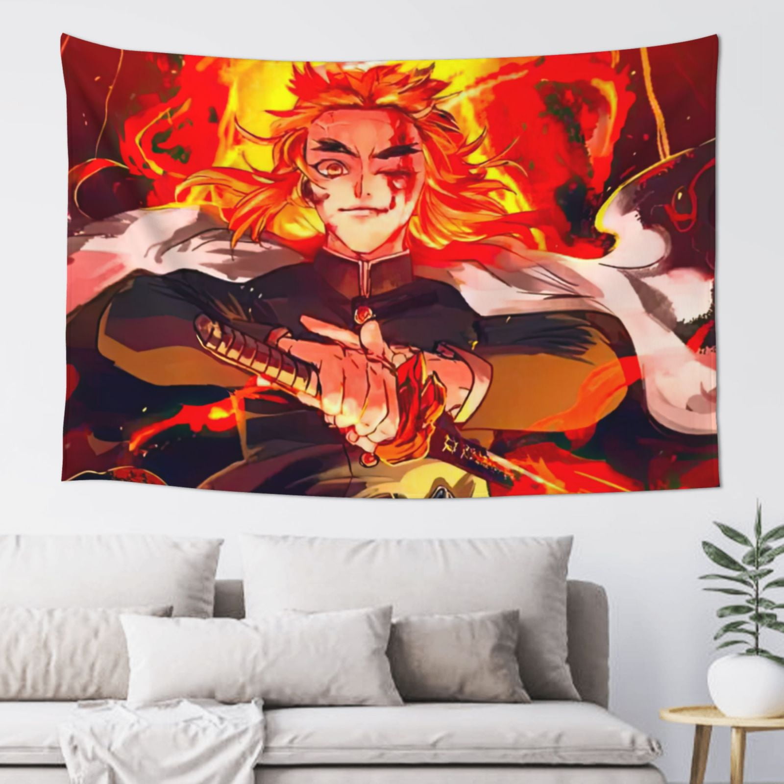 Demon slayer wall tapestry hotsell