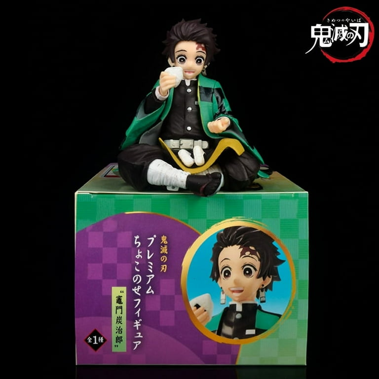 SEGA Demon Slayer Kimetsu No Yaiba ZENITSU Eat Rice Balls PVC Figure From  Japan