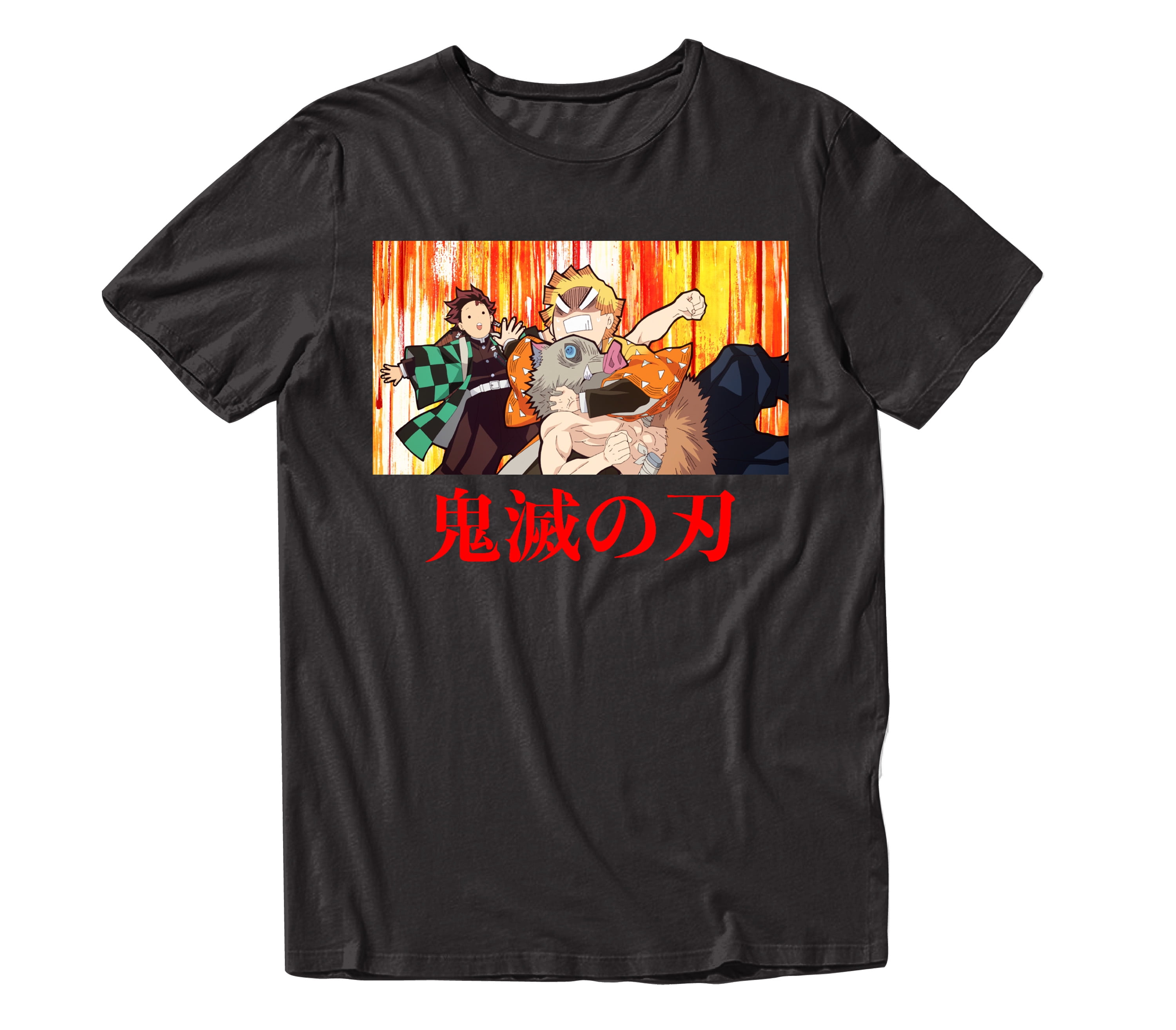 Demon Slayer Inosuke Black T-Shirt