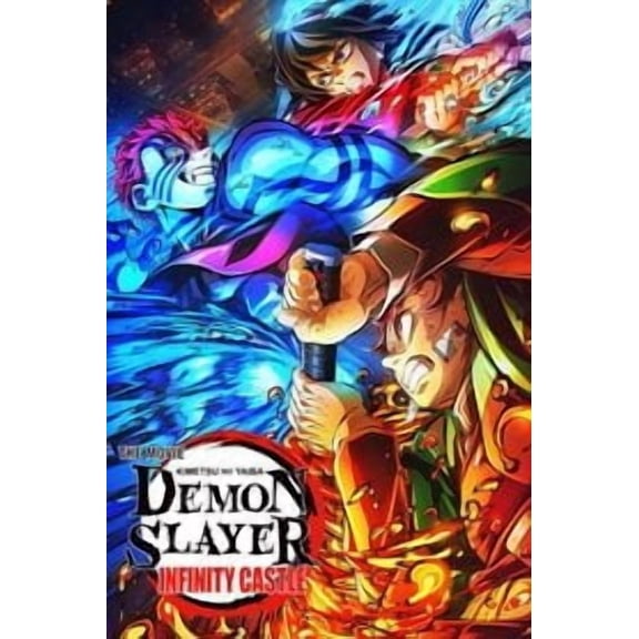 Demon Slayer: Kimetsu no Yaiba Infinity Castle (2025) English Dvd Movie Box Set
