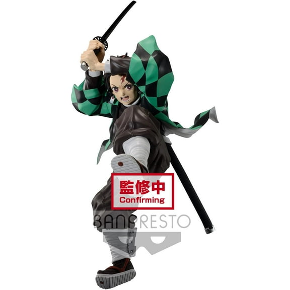 Demon Slayer: Kimetsu no Yaiba Maximatic Tanjiro Kamado Collectible PVC Figure (Overhead Strike)