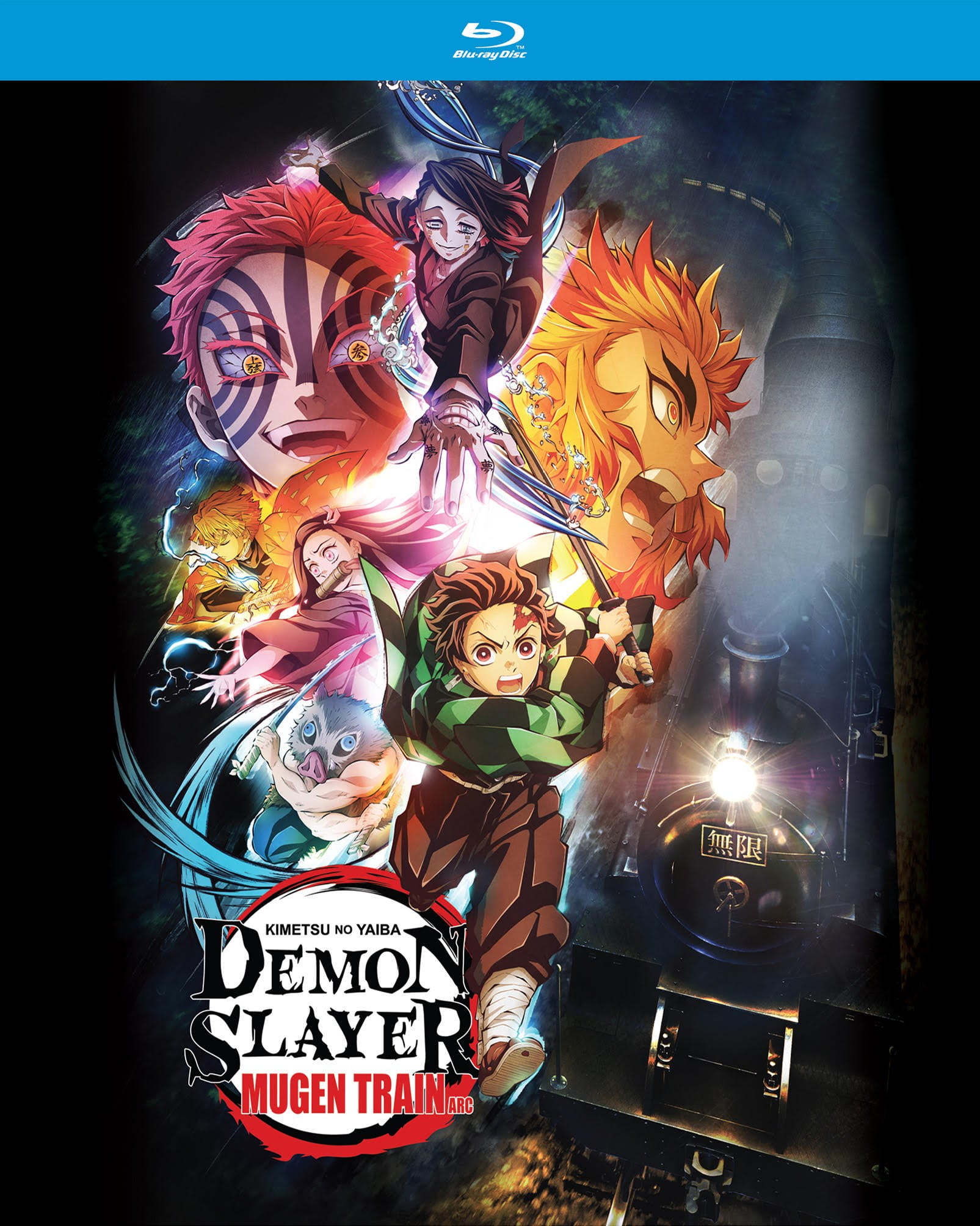 Demon Slayer Mugen Train Blu Ray Demon Slayer (Kimetsu no Yaiba): Mugen Train Arc (Blu-ray Crunchy Roll