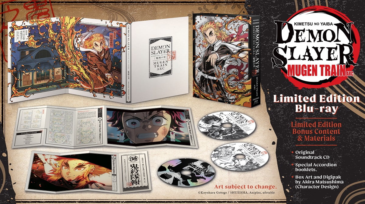 Demon Slayer Kimetsu no Yaiba: Mugen Train Arc Limited Edition