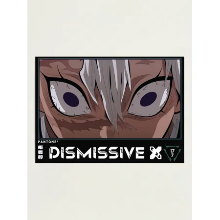 Demon Slayer Kimetsu no Yaiba Sanemi - Dismissive Anime Eyes Japanese Cozy Anime Style Poster Unframed Size 24''x36'' GooGate