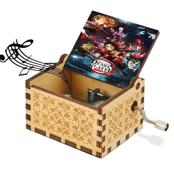 Demon Slayer: Kimetsu no Yaiba Wooden Music Box.
