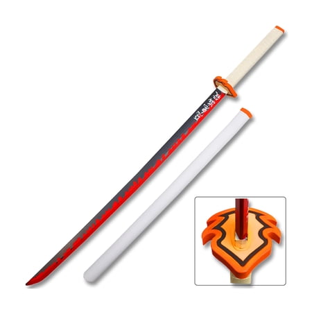 Demon Slayer Kyojuro Rengoku 40.5 Inch Foam Replica Samurai Sword