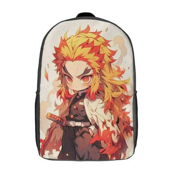 Demon Slayer Kyojuro Rengoku Laptop Backpack Comfort Backpack Casual ...