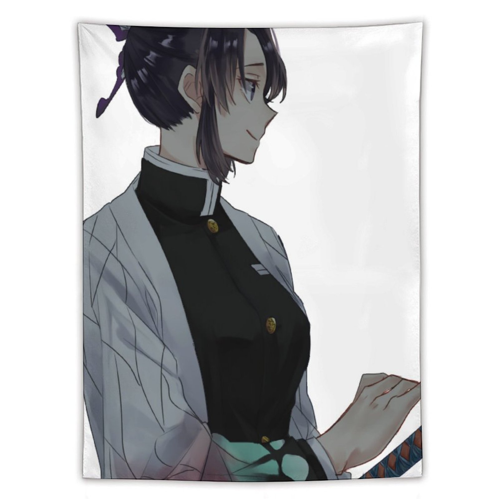 Demon Slayer -Line Art Tapestry Tanjiro Nezuko Kocho 60"x80" in