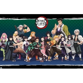 Demon Slayer - Lineup Wall Poster, 22.375" x 34"