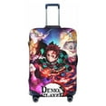 thumbnail image 1 of Demon Slayer Luggage Cover Washable Suitcase Cover Protector Fits 18-32 Inch Suitcase Travel Accessories, 1 of 8