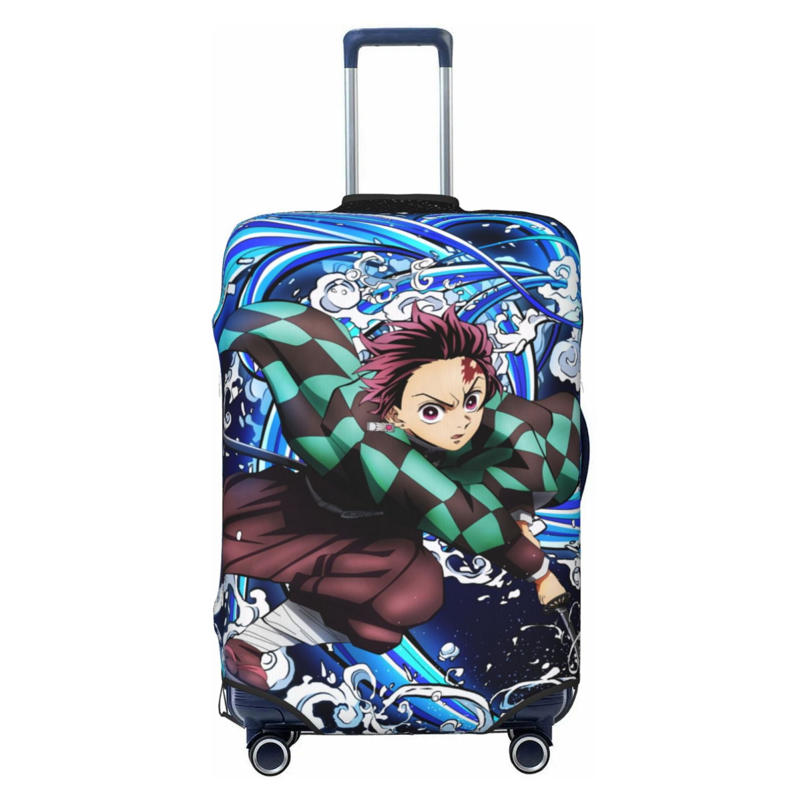 Demon Slayer Luggage Cover Washable Suitcase Cover Suitcase Protector