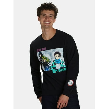 Demon Slayer Men's & Big Men's Graphic Pullover Sweatshirt, Size S-XL