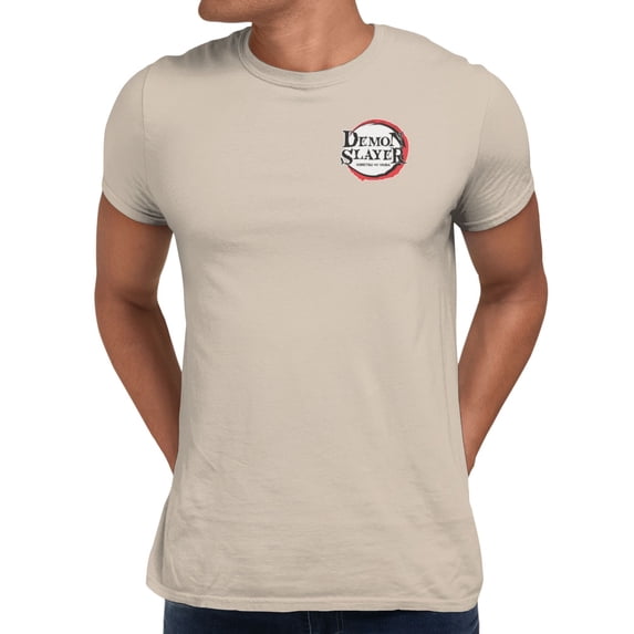 Demon Slayer Men's Collage T-Shirt (Sand, S-XXXL)