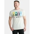 thumbnail image 1 of Demon Slayer Men's and Big Men's Graphic Tee with Short Sleeves, Sizes S-3XL, 1 of 5