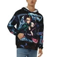 thumbnail image 1 of Demon Slayer Mens Active Sweatshirts Cozy Hoodie 3d Graphic Sweater Casual Winter Clothes Tops Coat Xx-Large, 1 of 7