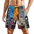 thumbnail image 1 of Demon Slayer Mens Swim Trunks with Compression Liner Board Shorts Quick Dry Swim Shorts Bathing Suits S, 1 of 8