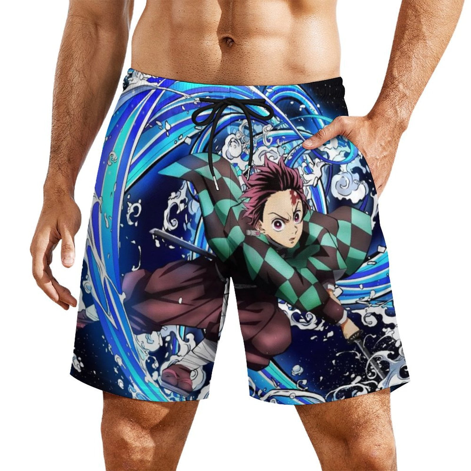 WINGED DEMON SWIM TRUNKS