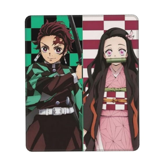 Demon Slayer Mouse Pad 8.3 X 10.3 In Non-Slip Keyboard Mat Rubber Base Computer Mousepad Gaming Mouse Mat For Laptop, Office & Home