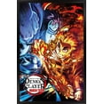 thumbnail image 1 of Demon Slayer: Mugen Train - Versus One Sheet Wall Poster, 14.725" x 22.375" Framed, 1 of 6