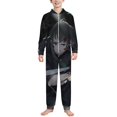 thumbnail image 1 of Demon Slayer Muichiro Tokito Kids Hooded Jumpsuit Union Suit Onesie One Piece Blanket for Boys Girls, 1 of 7
