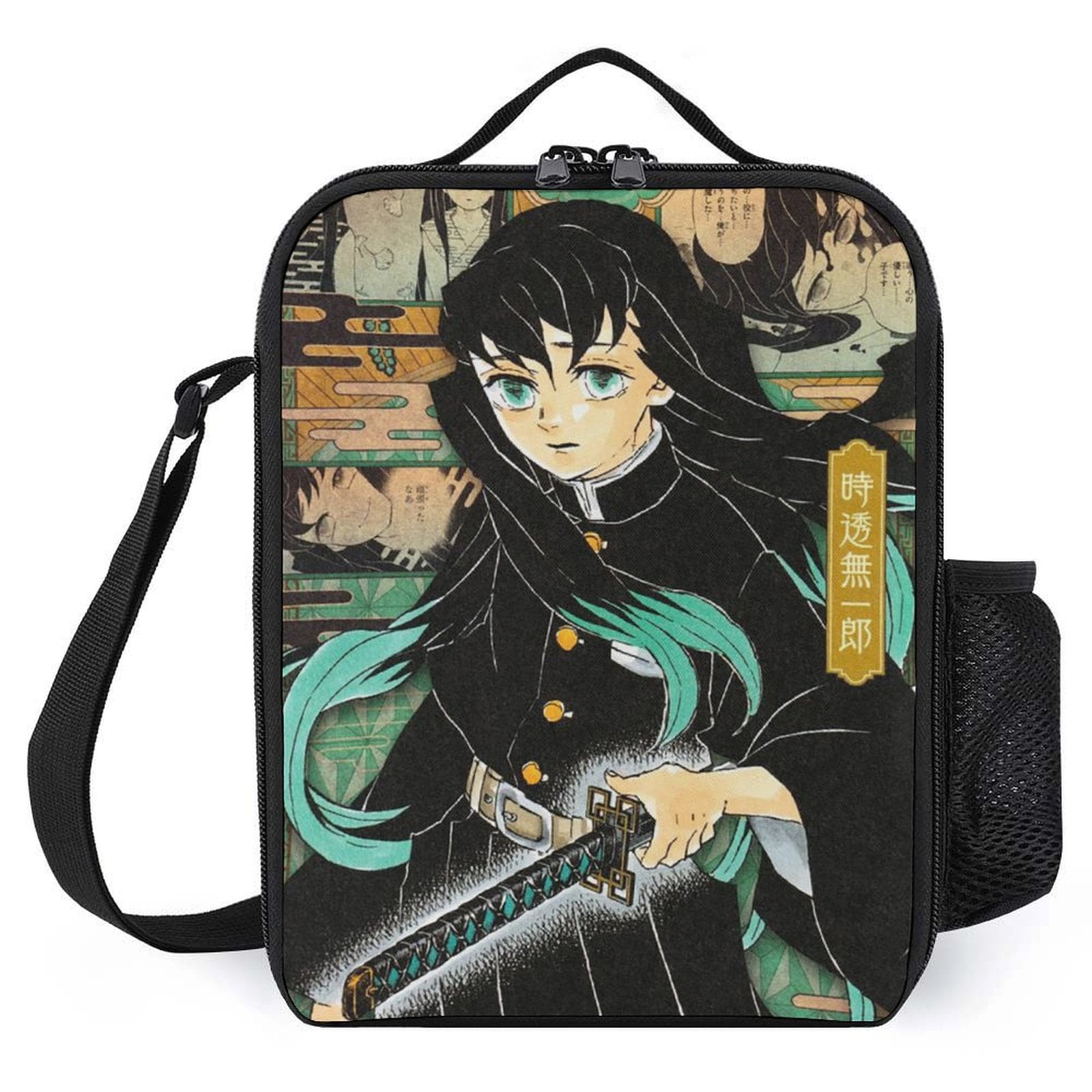 Demon Slayer Muichiro Tokito Lunch Bag Insulated, Lunch Box Bag ...