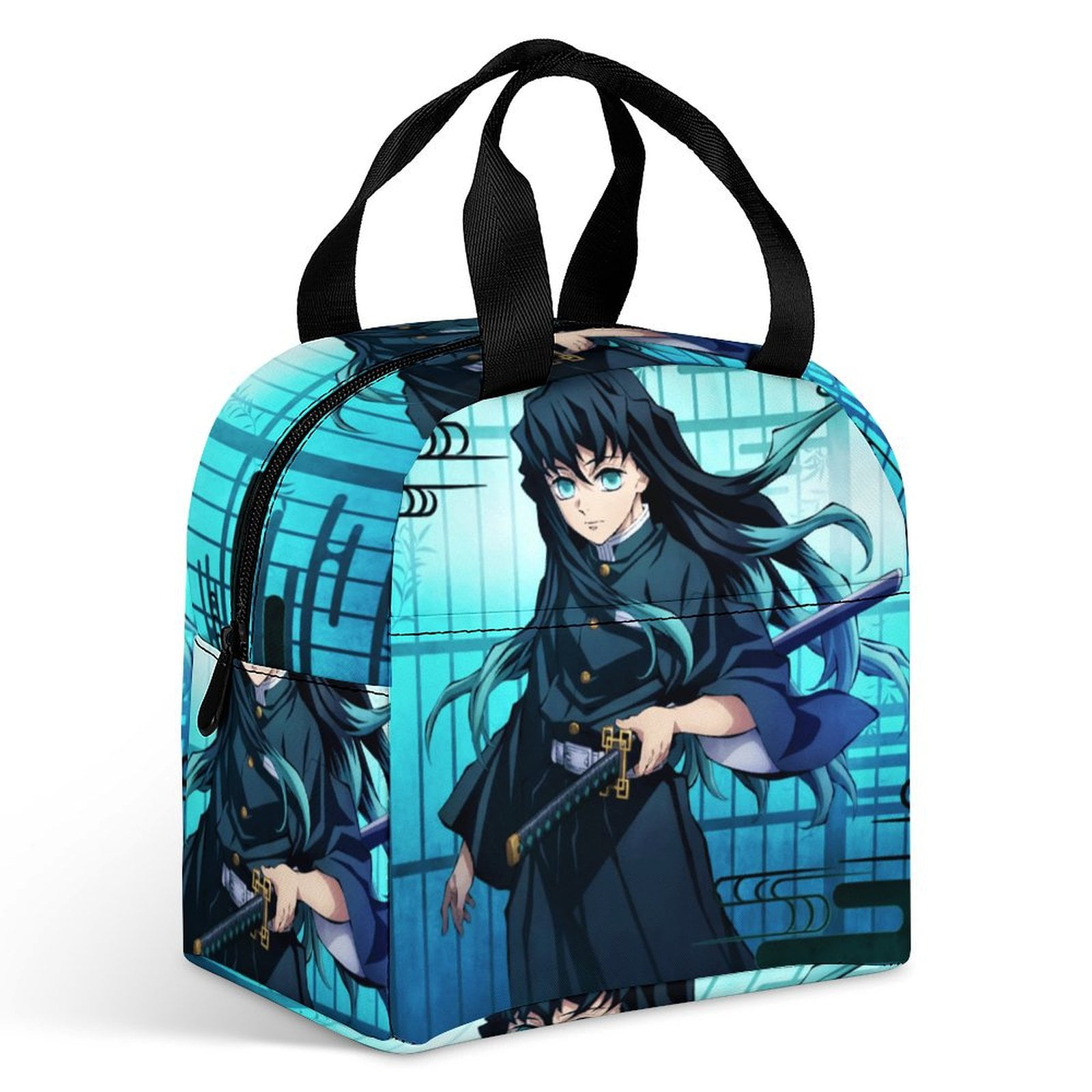 Demon Slayer Muichiro Tokito Lunch Bag Insulated, Lunch Box Bag ...