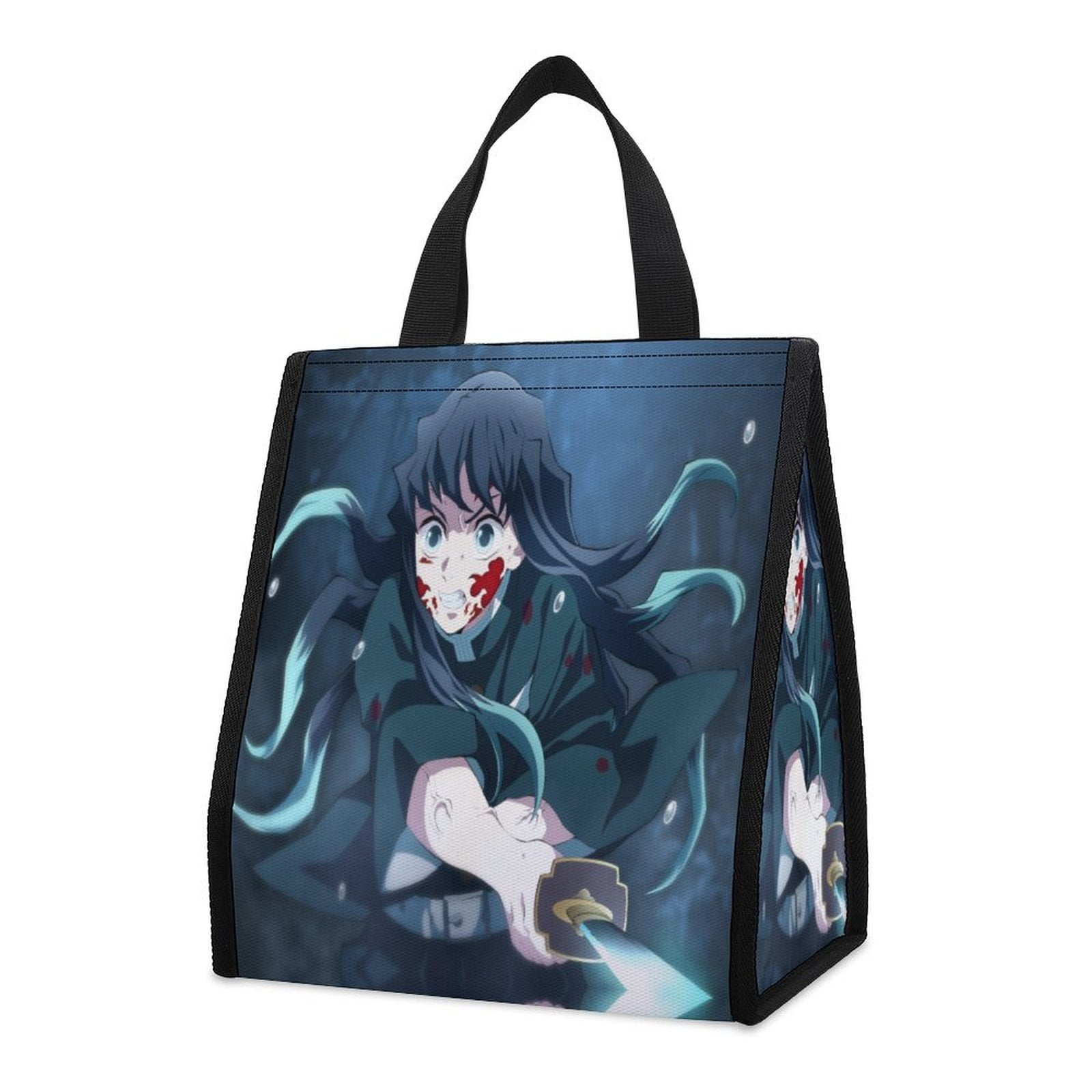 Demon Slayer Muichiro Tokito Lunch Bag Insulated, Lunch Box Bag ...