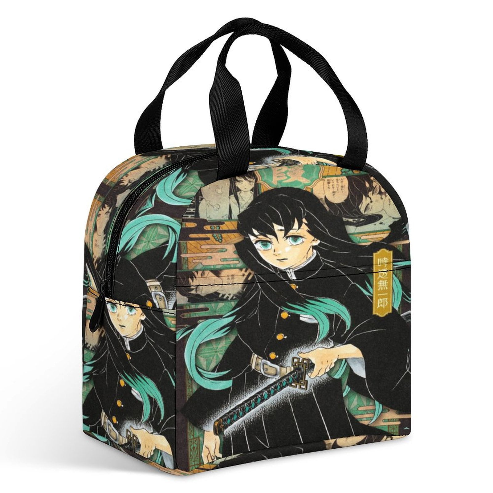 Demon Slayer Muichiro Tokito Lunch Bag Insulated, Lunch Box Bag ...