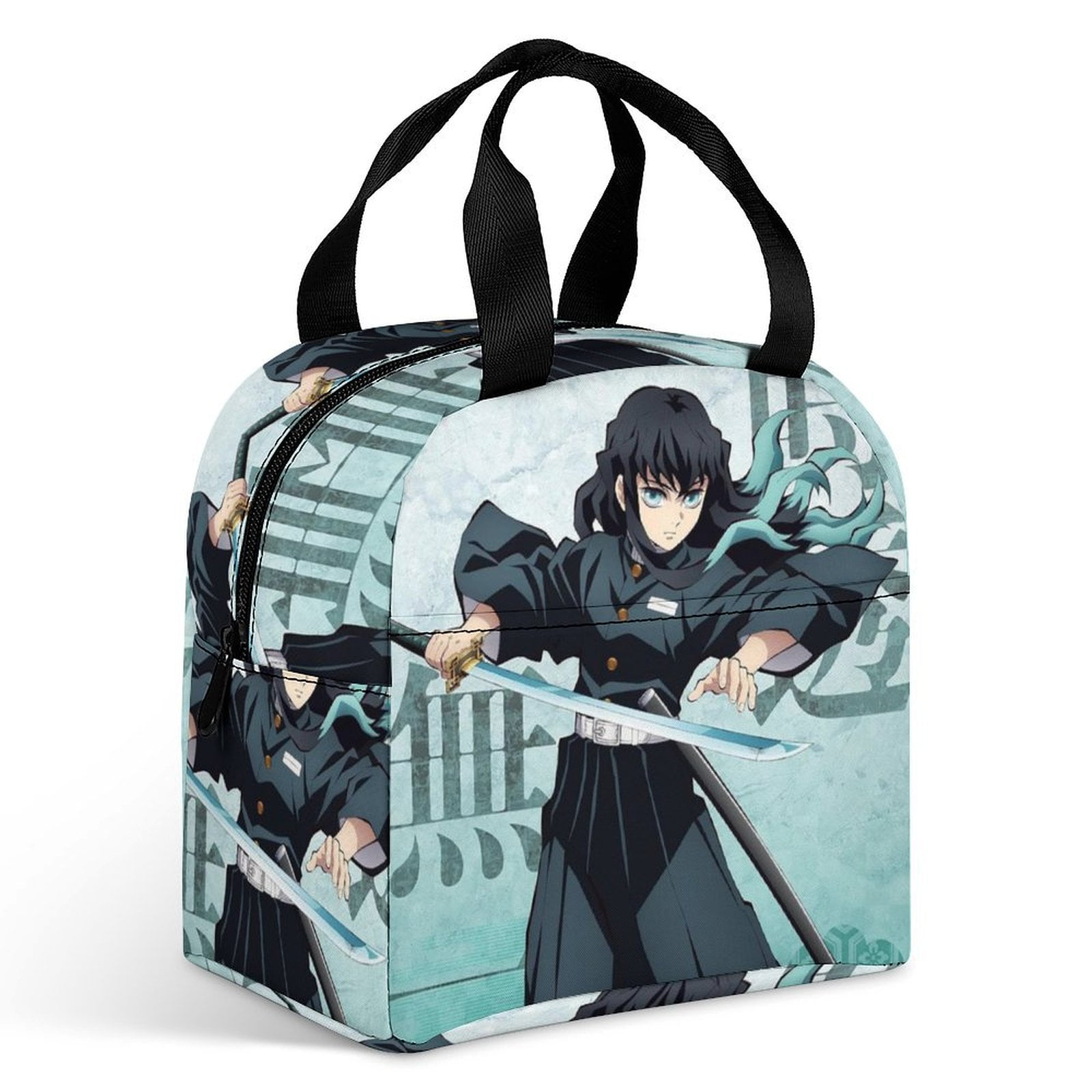Demon Slayer Muichiro Tokito Lunch Bag Insulated, Lunch Box Bag ...