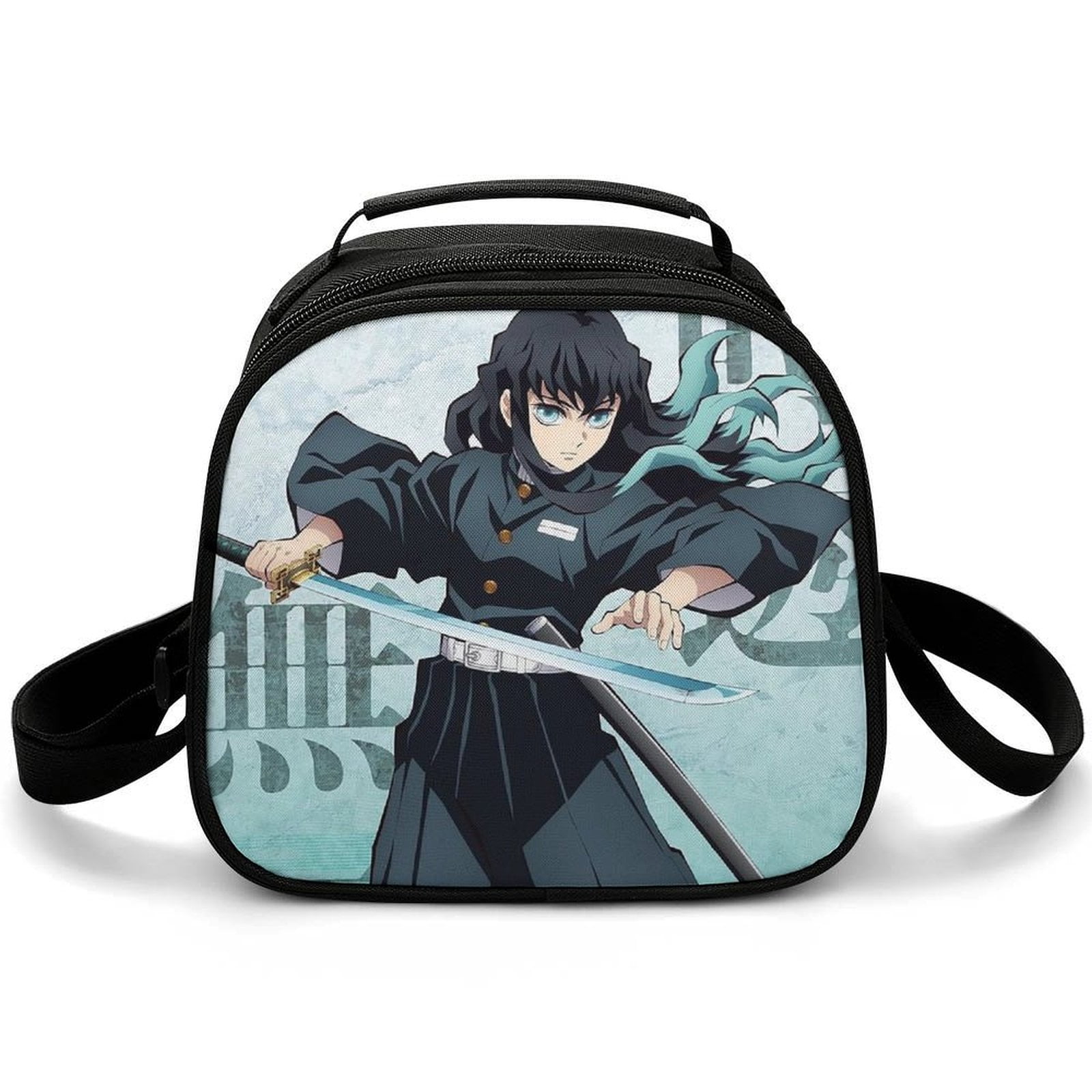 Demon Slayer Muichiro Tokito Lunch Bag Insulated, Lunch Box Bag ...