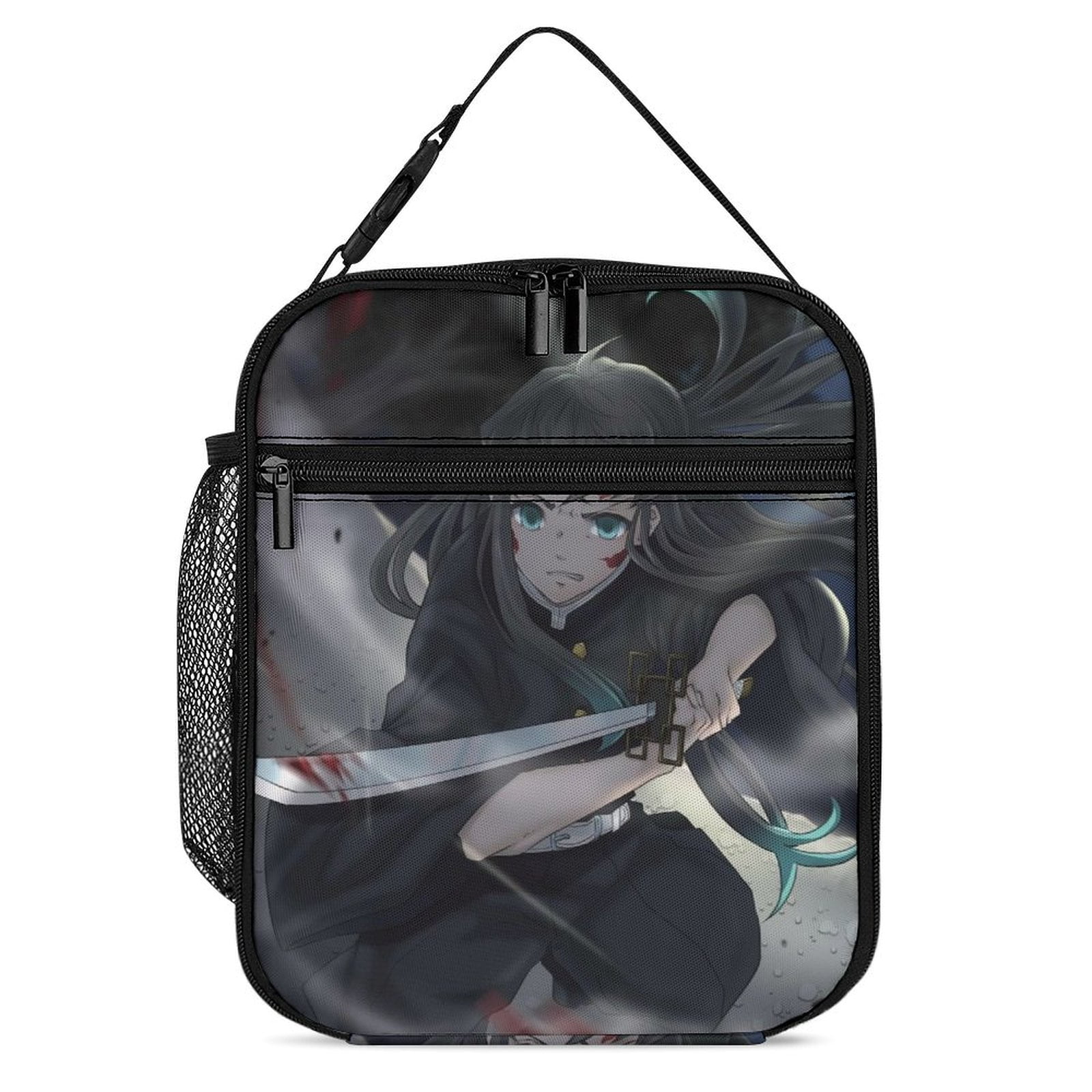Demon Slayer Muichiro Tokito Lunch Bag, Insulated Lunch Tote Large ...