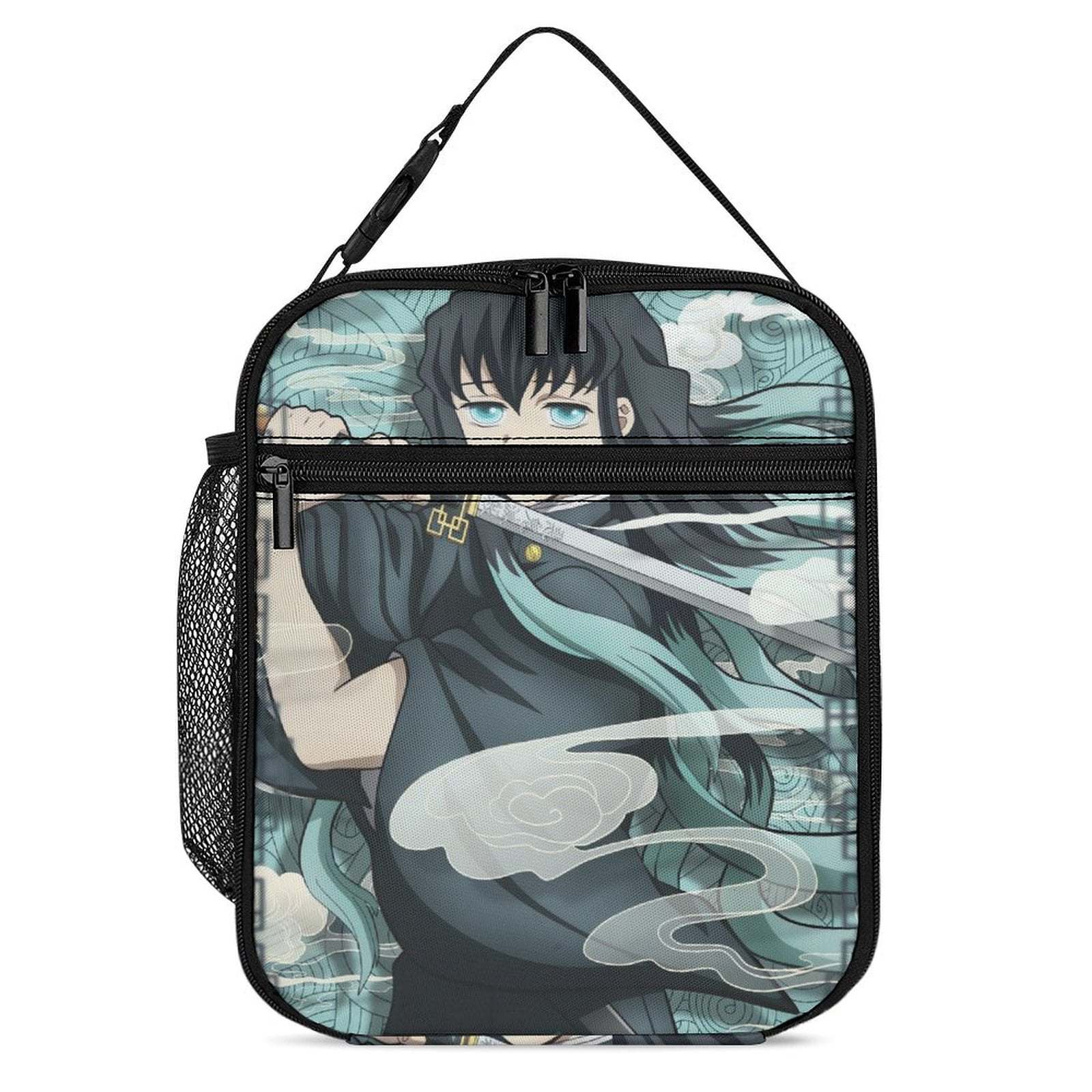 Demon Slayer Muichiro Tokito Lunch Bag, Insulated Lunch Tote Large ...