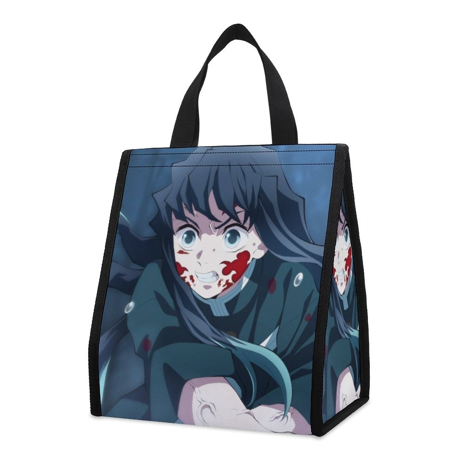 Demon Slayer Muichiro Tokito Portable Lunch Bag, Insulated Lunch Box ...