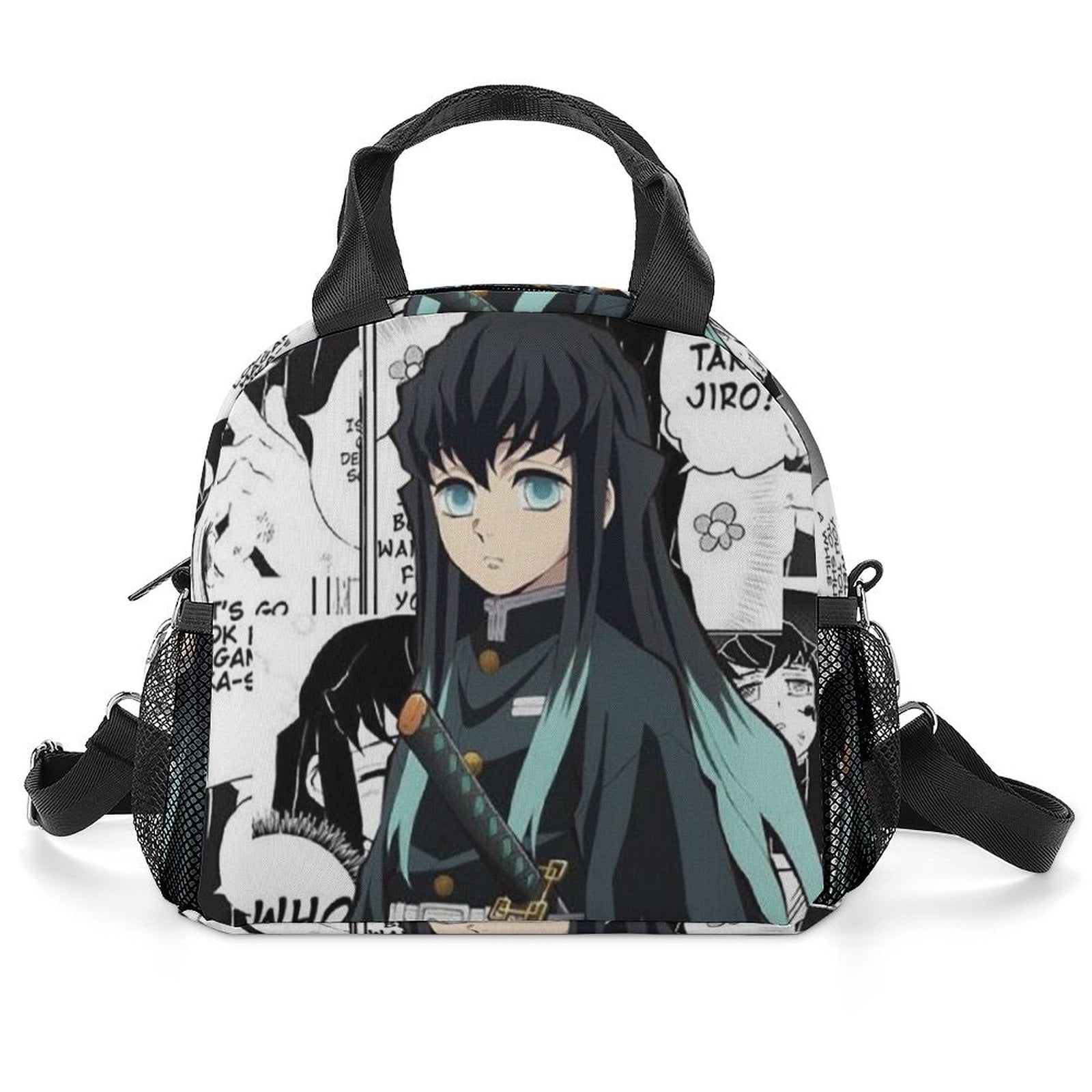 Demon Slayer Muichiro Tokito Portable Lunch Bag, Insulated Lunch Box ...