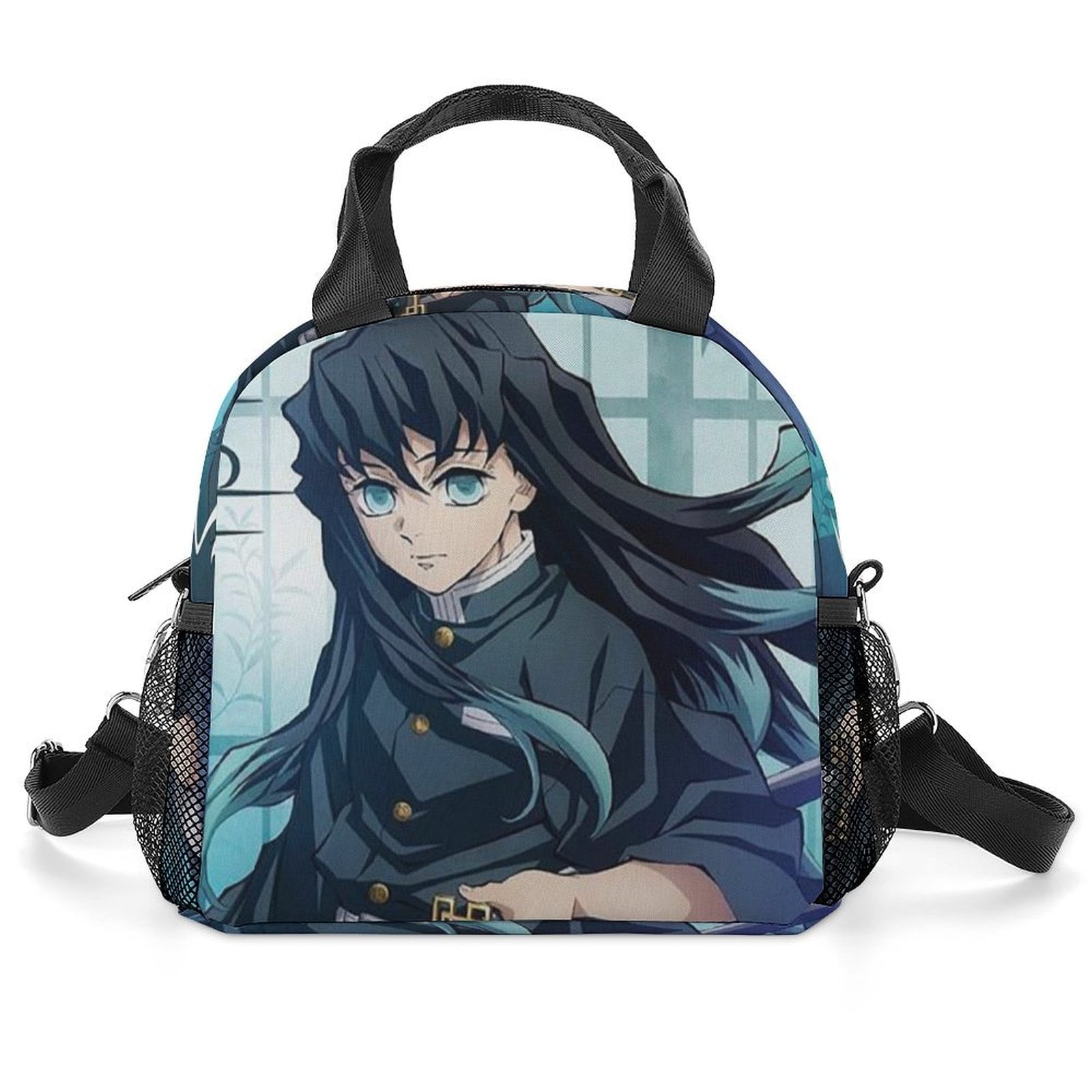 Demon Slayer Muichiro Tokito Portable Lunch Bag, Insulated Lunch Box ...