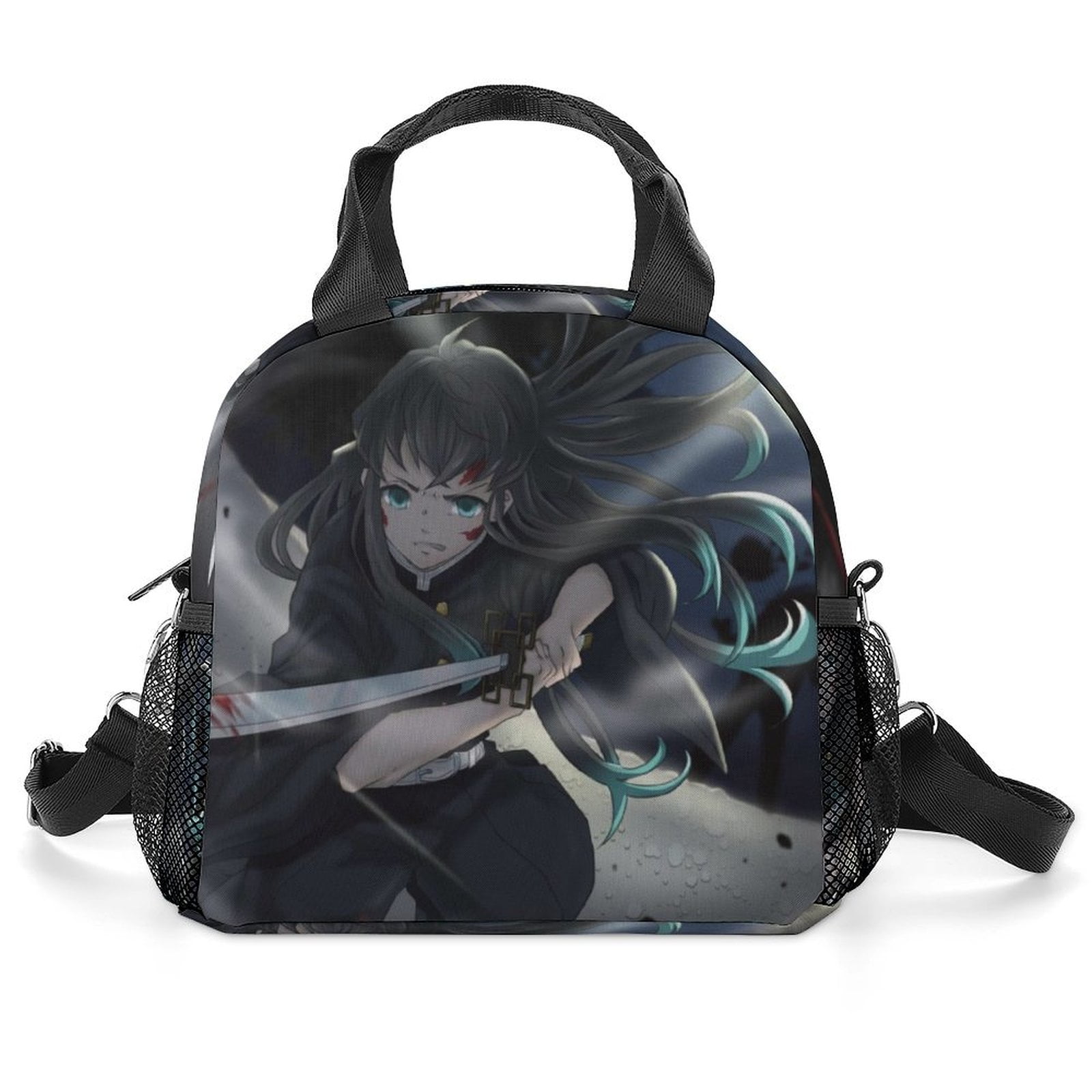 Demon Slayer Muichiro Tokito Portable Lunch Bag Insulated Lunch Box ...