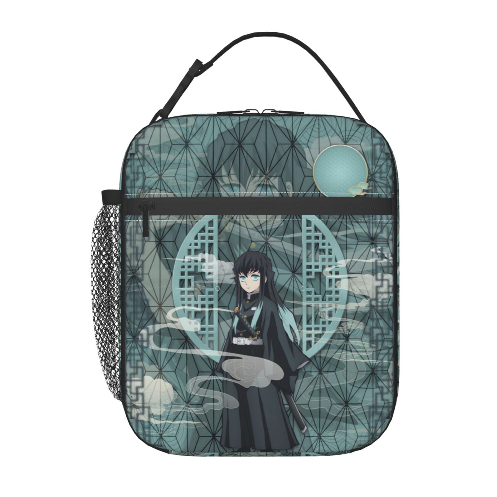 Demon Slayer Muichiro Tokito Portable Lunch Bag Insulated Lunch Box ...