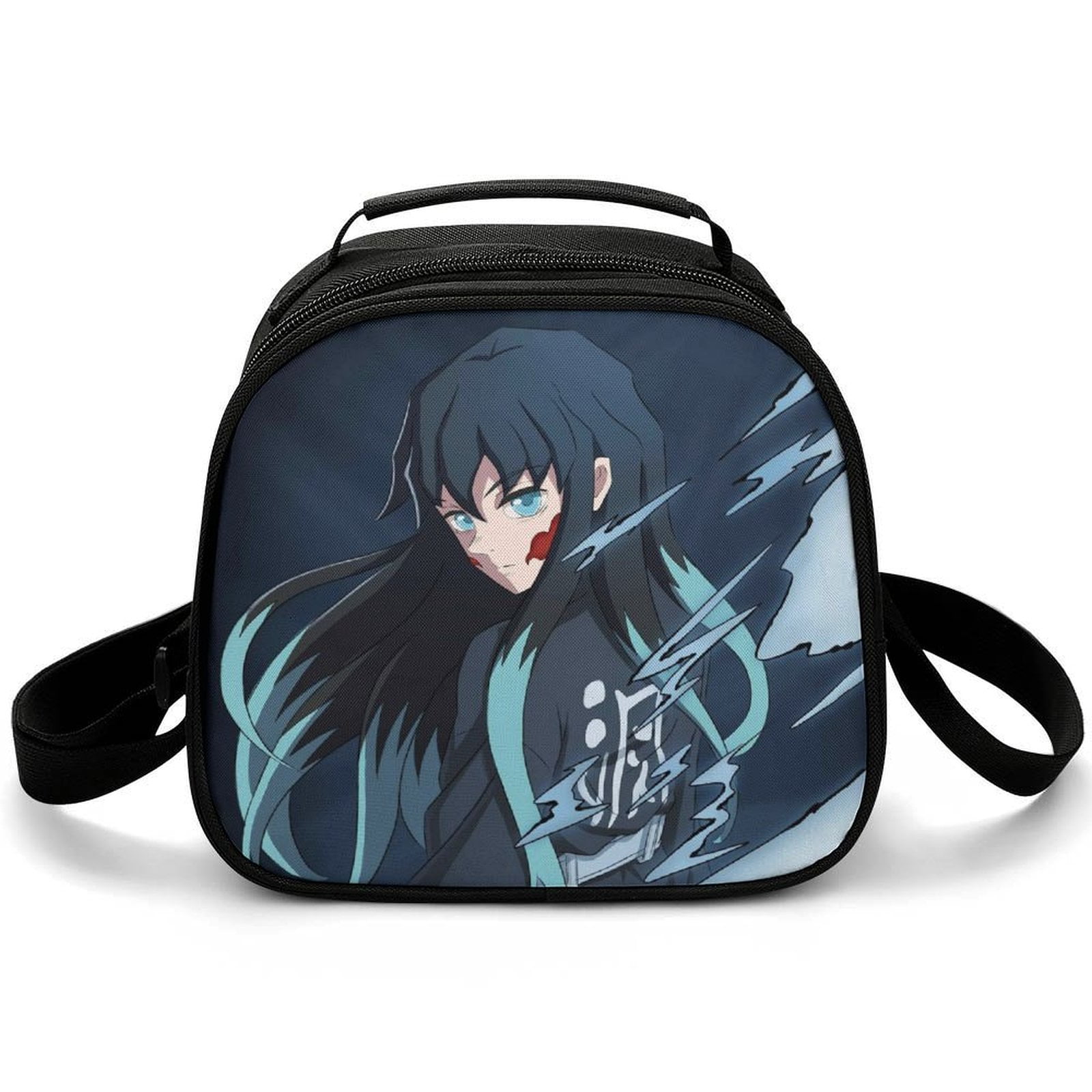 Demon Slayer Muichiro Tokito Portable Lunch Bag Insulated Lunch Box ...