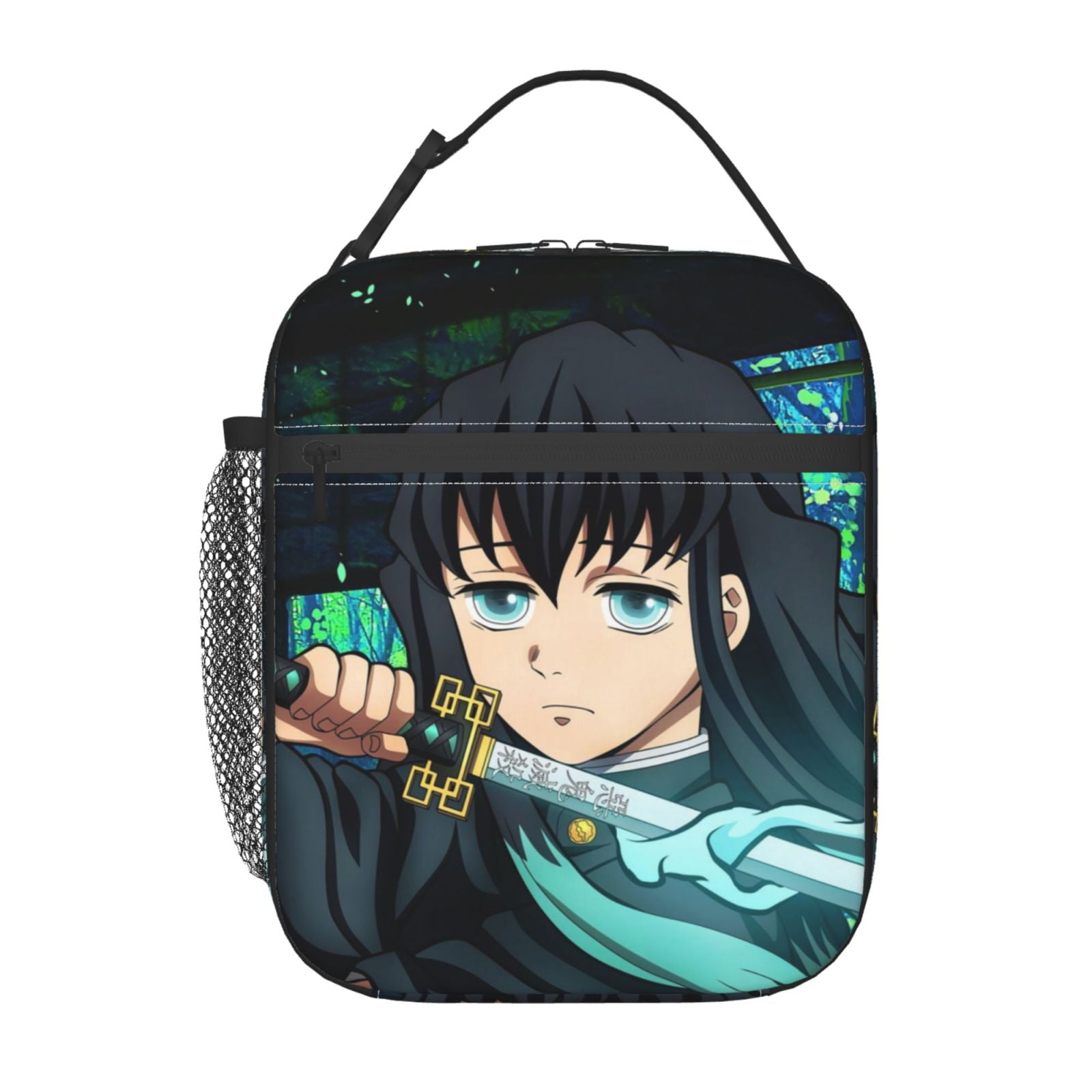 Demon Slayer Muichiro Tokito Portable Lunch Bag Insulated Lunch Box ...