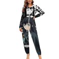 thumbnail image 1 of Demon Slayer Muichiro Tokito Unisex Onesie Pajamas Zipper Jumpsuit Hooded One Piece Sleepwear for Family Mens Womens, 1 of 8
