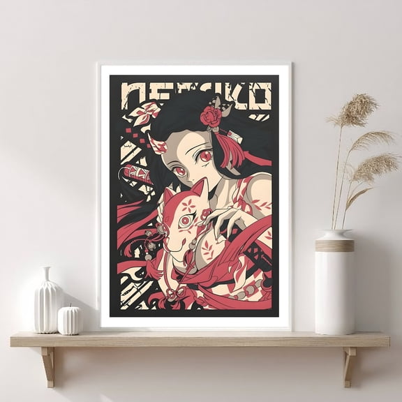 Demon Slayer Nezuko Anime Manga Poster Unframed Size 24''x36'' GooGate