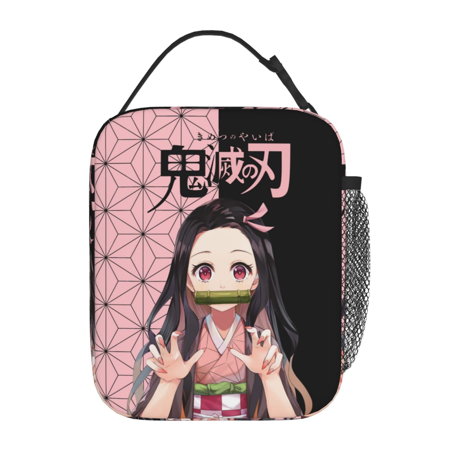 Demon Slayer Nezuko Lunch Bag Insulated Tote Cooler Small Lunch Box