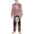 thumbnail image 1 of Demon Slayer Nezuko Kids Hooded Jumpsuit Union Suit Onesie One Piece Blanket for Boys Girls, 1 of 7