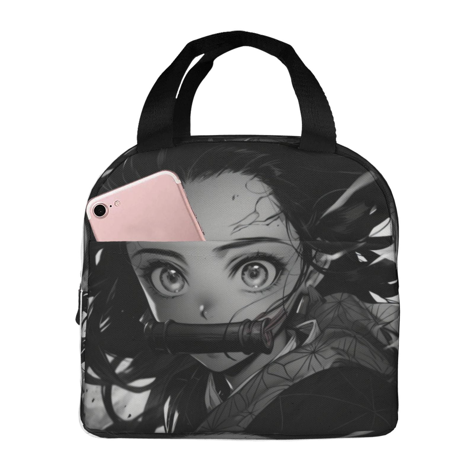 Demon Slayer Nezuko Lunch Bag Waterproof Insulated Lunch Box Reusable