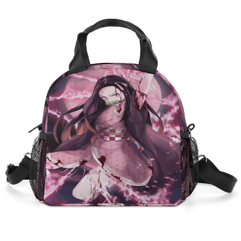 Demon Slayer Nezuko Lunch Box Insulated Lunch Bag Large Capacity