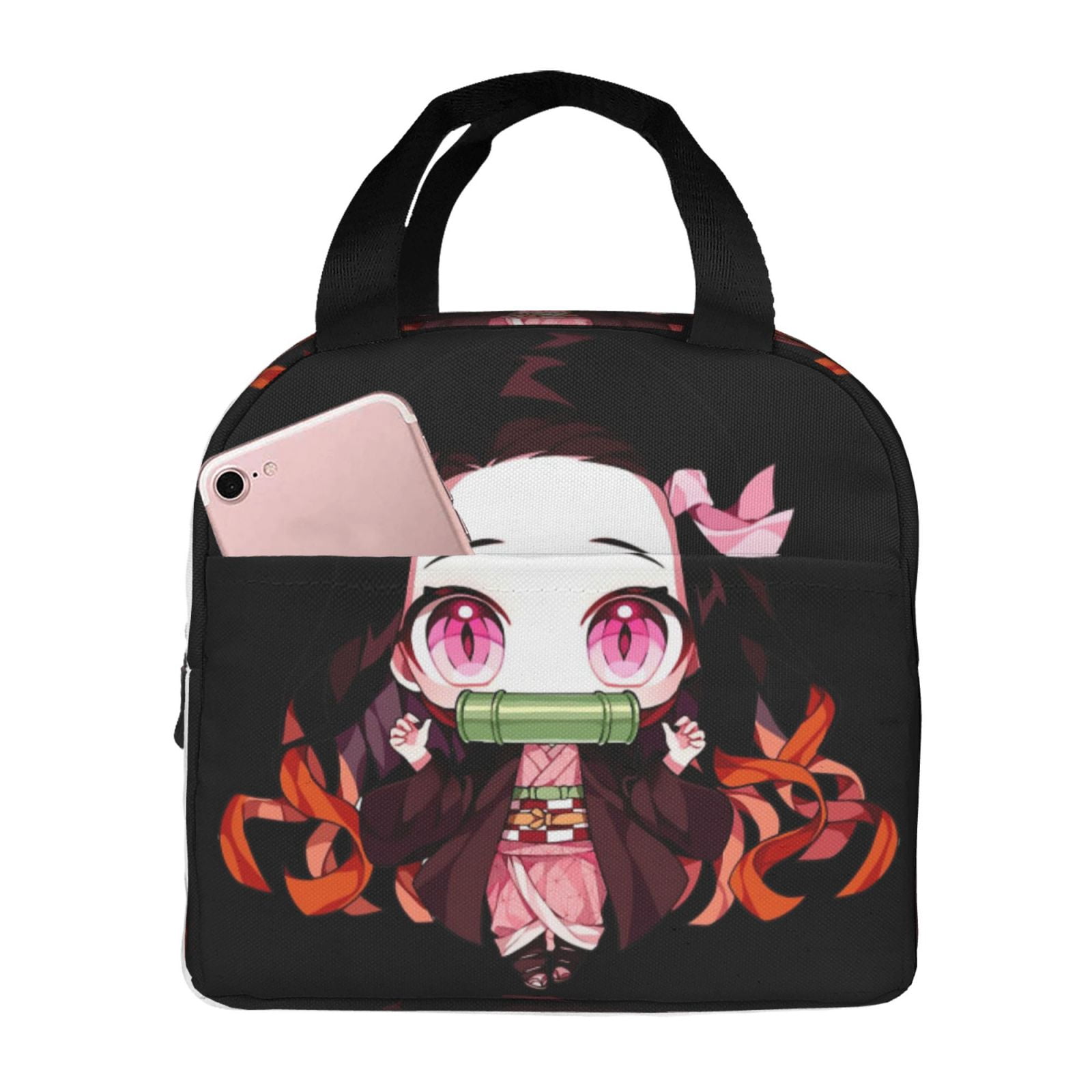 Anime Demon Slayer Nezuko Lunch Bag - Thermal Insulated Leakproof Lunch Box For School, Work, Or Travel - View #5