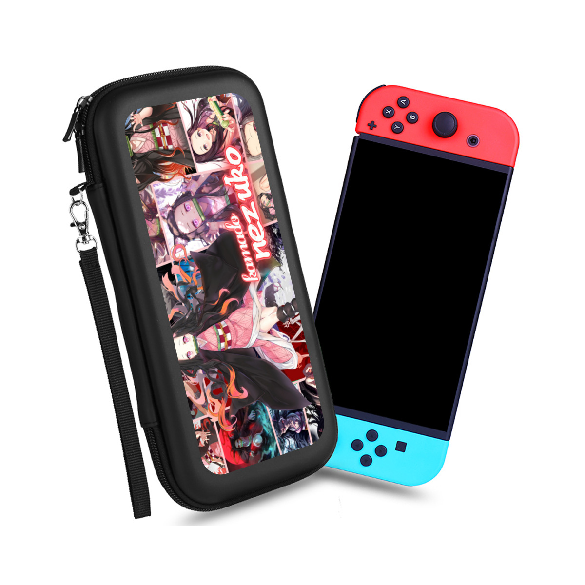 Demon Slayer Nintendo Switch Carrying Case Cute Travel Accessory Bag ...