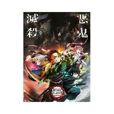 Demon Slayer Poster Kimetsu No Yaiba The Swordsmith Village 2023 Movie Anime Posters Prints Bedroom Decor for Wall Art Print Gift Home Decor Unframe Poster 12x18Inch 30x46cm
