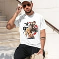 thumbnail image 1 of Demon Slayer Shirt Mens Shirts Anime Print T-Shirts Cosplay Shirts Fashion Casual Shirt -X-Large, 1 of 2