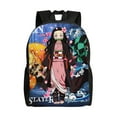 thumbnail image 1 of Demon Slayer Shoulder Backpack Daypack 3D Printing Backpack Travel Hiking Bag, 1 of 8